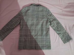 h&amp;m stylish plaid blazer