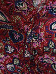 Comfy Paisley Printed Jumpsuit With Belt