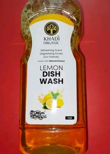 Khadi Organic Dish Wash And Toilet Cleaner, New