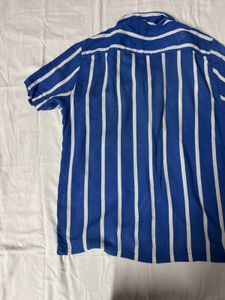 ZUDIO MENS BLUE STRIPPED SHIRT