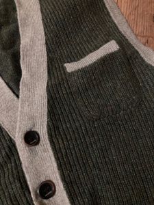 Olive Sweater Vest