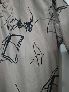 Abstract Print Shirt