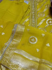 Yellow Salwar Kameez Suit