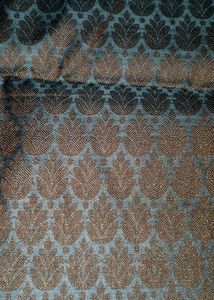New UNUSED Cotton Saree In Charcoal Colour