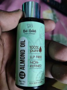 Nat Habit Almond Oil - 50ml