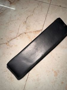 Black Shoulder Bag with Chain