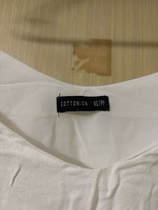 COTTON ON White Sleeveless Tank Top