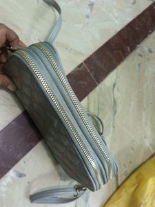 Grey Colour Girlish Sling Bag