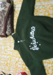 Green Fleece Pullover