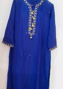Navy Blue Kurti For Women