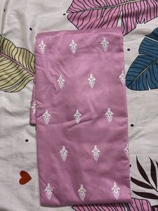 Pink Embroidered Kurta Set