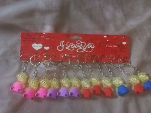 Brand New Excellent 12 Pieces Set Of Keychains