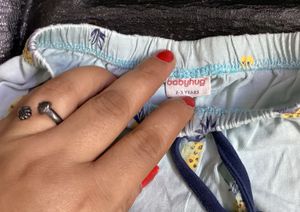 Cute Pineapple Print Shorts