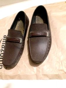 Brown PVC Loafer