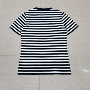 Tory Burch Premium Cotton tshirt with Logo Size XS