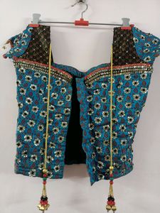 Designer Traditional Chaniya-crochet Padded SALE