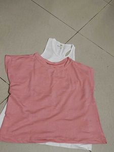 White Twofer Top