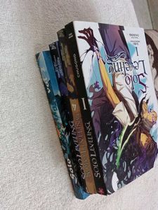 Solo Leveling Manga Volumes 1-4