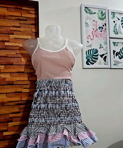 New Shein Skirt With Frills