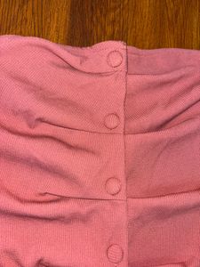 Pink Bandeau Top