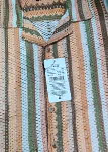 BrandedbStriped Shein Shirt - New with Ta