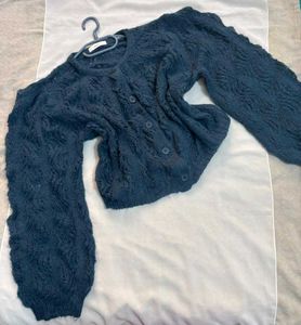 🎀Buy1 Get1 Free Cropped Crochet Knit Cardigan ()