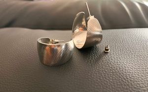 Silver Hoop Earrings