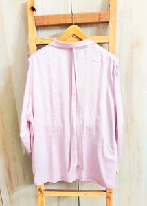 Levender Colour Satin Shirt Size-44-46