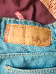 High Waist Wide Leg Roadster Jeans