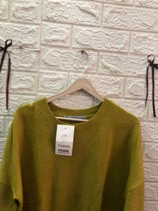 Fusion Max Yellow Knit Sweater