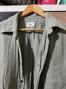 Lacoste Olive Green Shirt