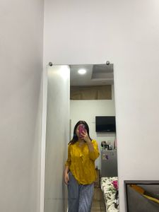 Yellow Short Kurta