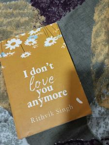 I Don't Love You Anymore by Rithvik Singh