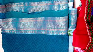 Blue Saree