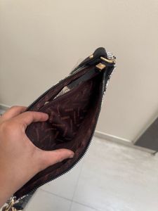 Snakeskin Print Shoulder Bag