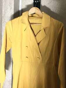 Mustard Yellow Formal Dress