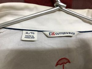 Cutter &amp; Buck White plain Shirt