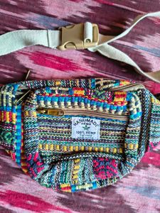 Handmade Hemp Fanny Pack