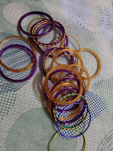 Multicolour Bangles For 3-5 Year Girl Kids