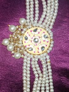 White Pearl Choker Necklace