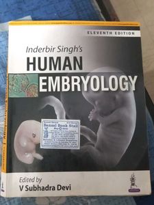Inderbir Singh Human Embryology (11th Ed)