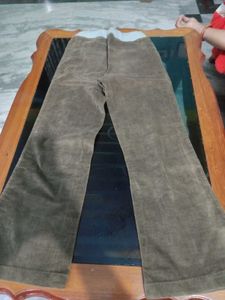 Vintage Style Corduroy Flare Pants