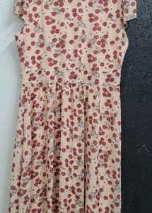 Korean Floral Gown