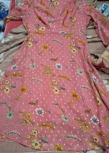 Floral Print Kurta
