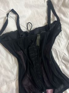 Pinkinsh-purple Corset