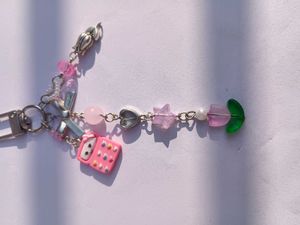 tulip x telephone Keychain