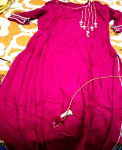 Pink Kurti