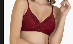 Full Covered Padded Lace Bra