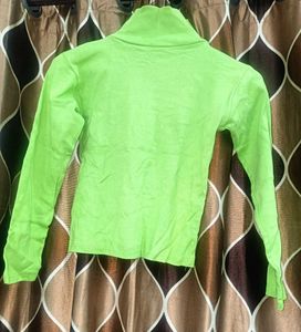 High Neck Crop Top