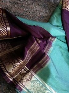 Elegant Purple Saree